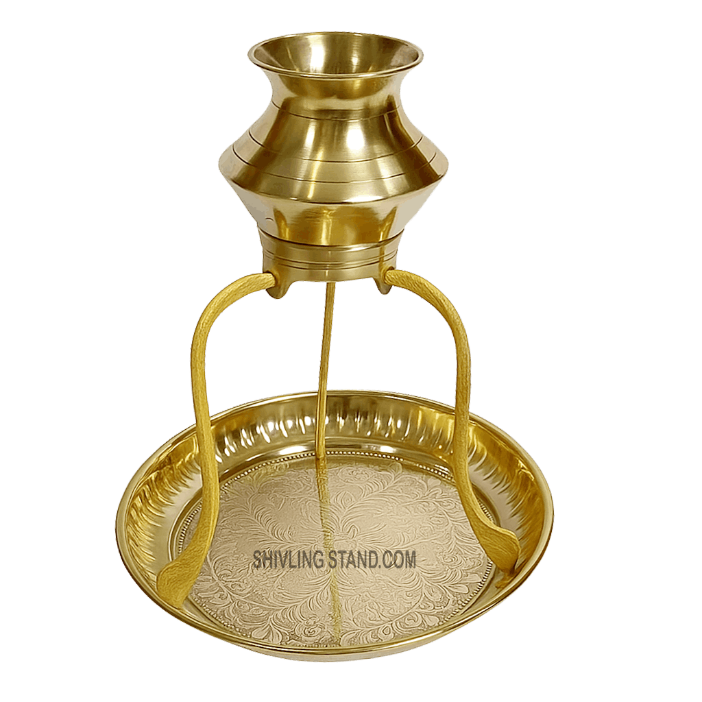 shivling statue lota stand